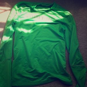 Under armor xl youth t-shirt neon green